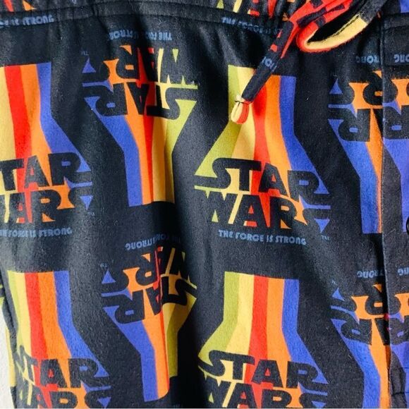 Star Wars Rainbow Fleece Pajama Pants - Picture 2 of 4